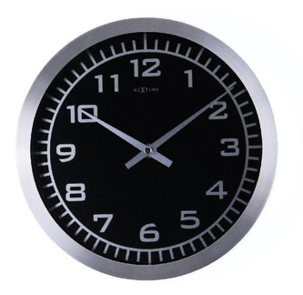 Designové nástěnné hodiny 2954 Nextime Blacky 45cm