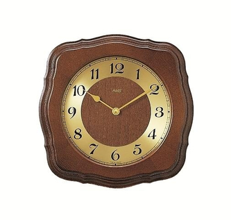 Nástěnné hodiny 5862/1 AMS řízené rádiovým signálem 26cm