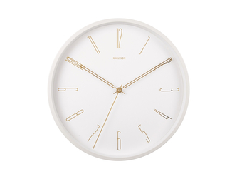 Designové nástěnné hodiny 5898WH Karlsson 35cm