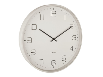 Designové nástěnné hodiny 5751WG Karlsson 40cm