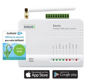 EVOLVEO Sonix, bezdrátový GSM alarm