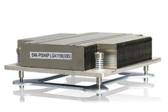 SNK-P0049P Pasivní 1U heatsink pro 1P LGA1156/1155/1150/1151-2/LGA1200 (X9SCx/X10Sxx,X11Sxx/X12Sxx)