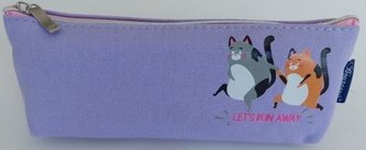 Piórnik saszetka YM8548 Uciekające koty