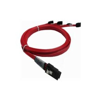 SFF-8087 -> 4×sATA 38+48+59+70cm kabel +SGPIO kabel