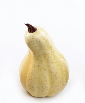 Krémová dýně 11x9,5x7 cm