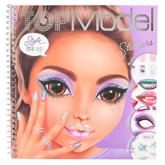 Style me up blok Top Model, Se samolepkami