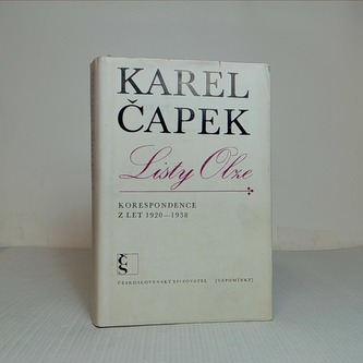 Listy Olze - (z korespondence z let 1920-1938)