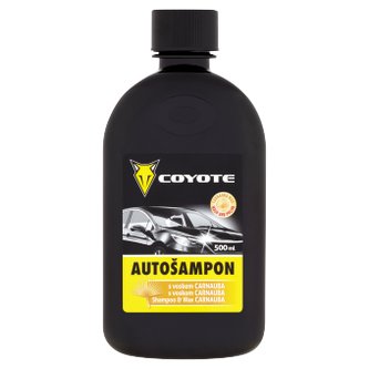 Coyote autošampon s voskem 500 ml