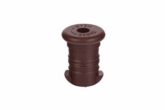 R&B Zdravá lahev Zátka 4 ks Hnědá