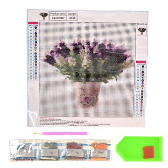 Kreativní sada diamantové malování levan. 30x30 cm