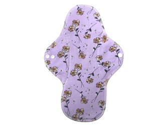 XL vložka (Bavlněné froté s PUL) -  Lila chmýří (bavlněný úplet)