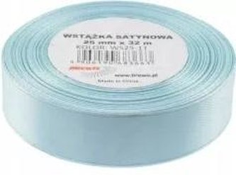 Wstążka satynowa błękitna 38mmx32m