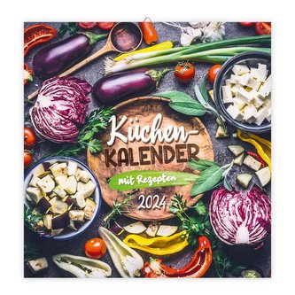 Trötsch Broschürenkalender Küchenkalender - mit Rezepten 2024