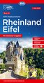 ADFC-Radtourenkarte 15 Rheinland /Eifel 1:150.000, reiß- und wetterfest, E-Bike geeignet, GPS-Tracks Download, mit Bett+Bike Sym