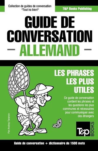 Guide de conversation Français-Allemand et dictionnaire concis de 1500 mots