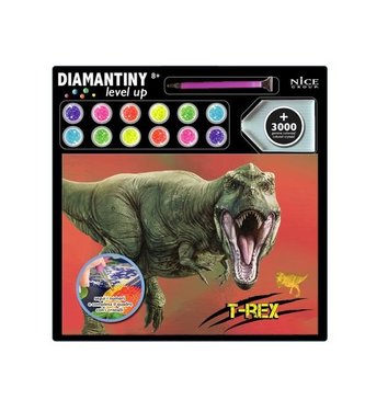 Mozaika diamentowa Level Up - T-Rex Mozaika diamentowa Level Up - T-Rex