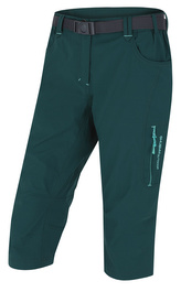 Dámské 3/4 kalhoty Klery L dk. green - XXL