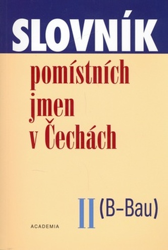 Slovník pomístných jmen v Čechách II.