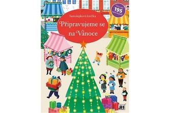 Příprava na Vánoce - Samolepková knížka