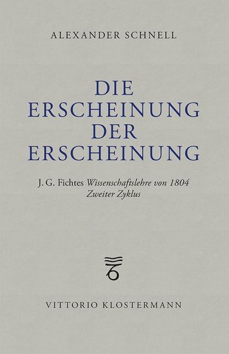 Die Erscheinung der Erscheinung