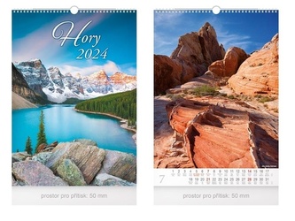 Hory 2024 - nástěnný kalendář