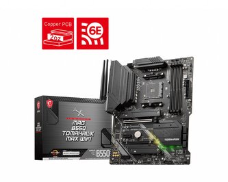 MSI MB Sc AM4 MAG B550 TOMAHAWK MAX WIFI, AMD B550, 4xDDR4, 1xDP, 1xHDMI, WI-FI MSI MB Sc AM4 MAG B550 TOMAHAWK MAX WIFI, AMD B550, 4xDDR4, 1xDP, 1xHDMI, WI-FI