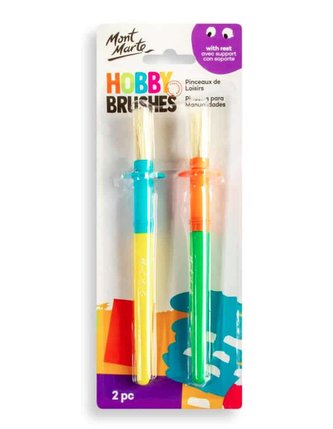 Mont Marte hobby sada štětců pro děti č.0035, 2 ks, blistr