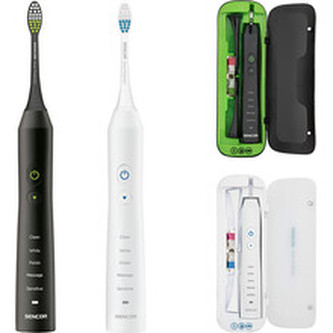 Sencor Sada sonických kartáčků SOC 3373BW Couple Set 2 ks unisex