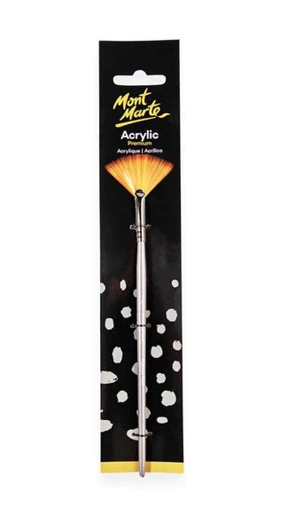 Mont Marte štětec vějíř na akryl PREMIUM č. 0046, papírový obal