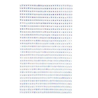 Kryształki samoprzylepne opalescent 3mm 806szt