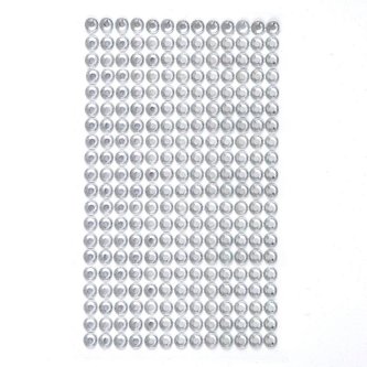 Kryształki samoprzylepne crystal 6mm 260szt