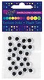 Samoprzylepne ruchome oczka 10mm 24szt
