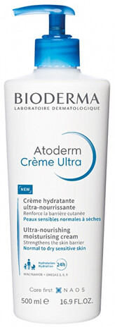 Bioderma Ultra vyživující a hydratační tělový krém Atoderm (Ultra-Nourishing Moisturising Cream) Objem 200 ml unisex