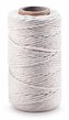 Sznurek bawełniany do makramy 2mm 100g biały