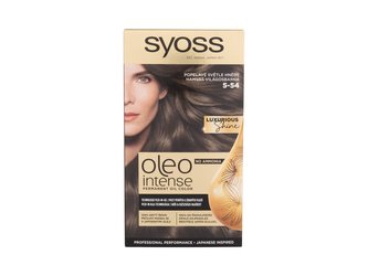 Syoss Oleo Intense Barva na vlasy Permanent Oil Color 50 ml 5-54 Ash Light Brown pro ženy