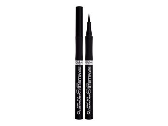 L´Oréal Paris Linka na oči Infaillible Grip 27H Precision Felt (Eye Liner) 1 ml Odstín Black woman