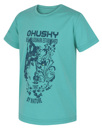 Dětské funkční triko Tash K turquoise - 152-158