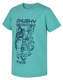 Dětské funkční triko Tash K turquoise - 152-158