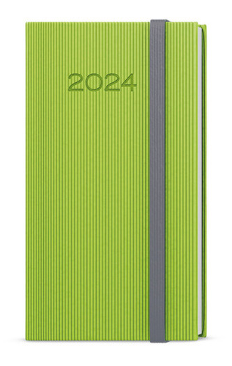 Týdenní diář 2024 Jakub Vigo kapesní zelená