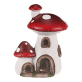 Domeček keramický s LED světlem.