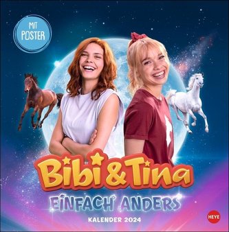 Bibi und Tina Broschurkalender 2024