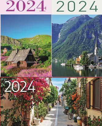 Kalendarz 2024 ścienny MIX