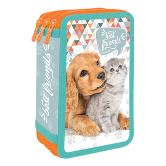 Peračník plátený prázdny - 3 poschodový, Seria 6 - Best Friends