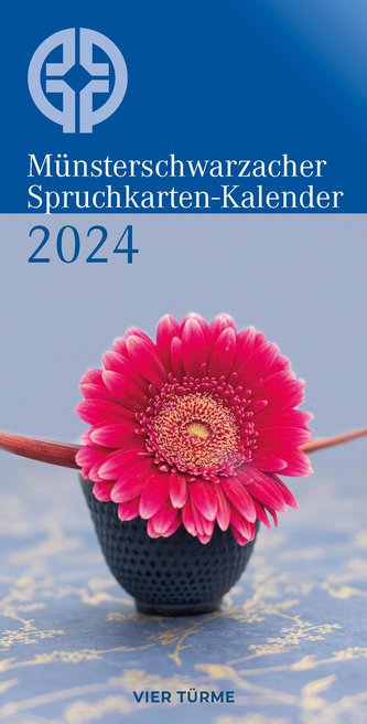 Münsterschwarzacher Spruchkarten-Kalender 2024