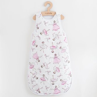 Kojenecký spací pytel s výplní New Baby Ballerina Bella - velikost 0-6 m