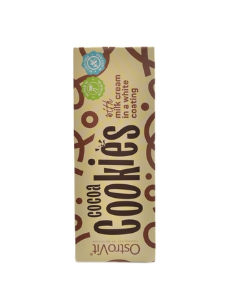 Ostrovit - Cookies 120 - 130 g - peanut cream milk glaze