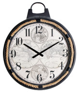 Nástěnné hodiny VASCO šedá O 53 cm Mybesthome