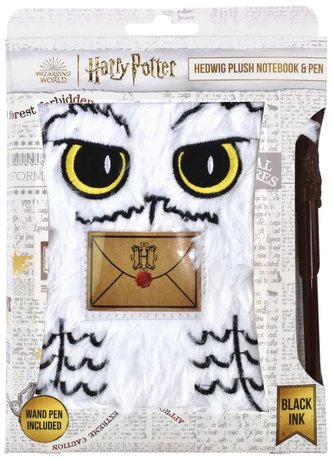 Harry Potter blok Hedvika s perem