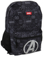 Batoh Marvel|Avengers: Logo (objem 20 litrů|31 x 45 x 14 cm) černý polyester