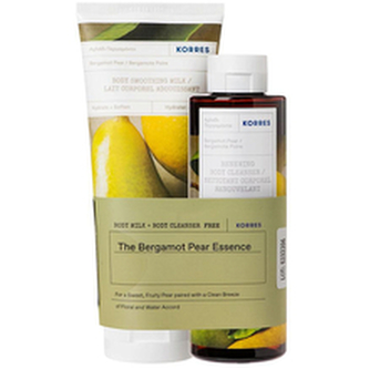 Korres Dárková sada Bergamot Pear (Body Cleanser & Body Milk) woman